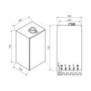X BAXI Luna Platinum 1.12+ ERP fali kondenzációs fűtő gázkazán, 12kW