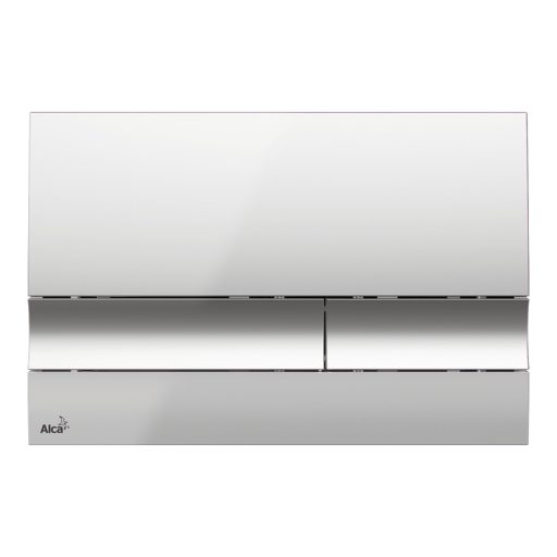 X ALCAPLAST M1721 nyomólap beépíthető WC tartályhoz, fényes króm