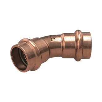   IBP B Maxi Pro 2 tokos 45° press réz ív klíma csőhöz, 1"