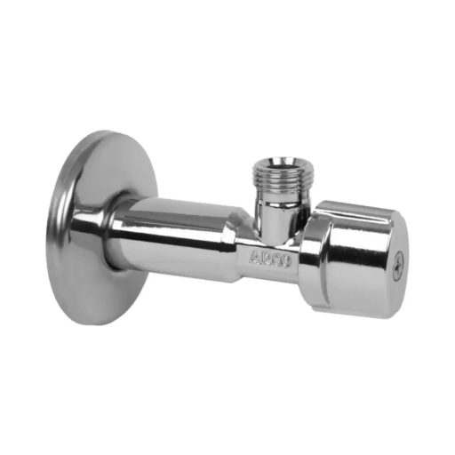 ARCO VITAQ A-80 MAC hosszított sarokcsap krómozott fém elzáróval, 1/2"x3/8"