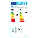 BAXI Nuvola Platinum 33+ ERP fali kondenzációs hőközpont 45 literes inox tárolóval, 28kW