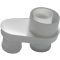 TRICOX PAD5020 osztó adapter PPs/alu 60/100 - 2 x 80 mm