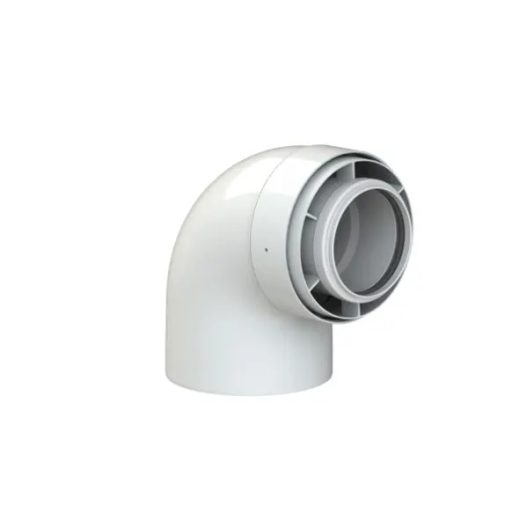 TRICOX PAKÖ501C koncentrikus könyök 87° PPs/alu 60/100 mm