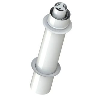   TRICOX PAPA50 koncentrikus vízszintes parapet PPs/alu 60/100 mm