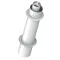 TRICOX PAPA60 koncentrikus vízszintes parapet PPs/alu 80/125 mm