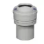 Tricox PBÖ6005 bővítő idom PPs/alu 80/125-110/160 mm szürke műanyag termékfotó