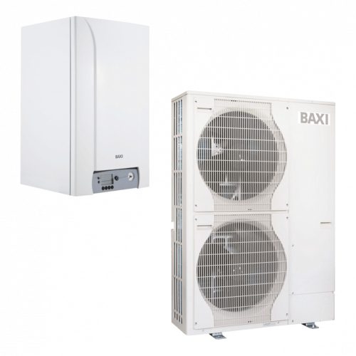 BAXI PBS-i 11 TR E WH2 levegő-víz hőszivattyú kiegészítő elektromos fűtéssel, 11 kW