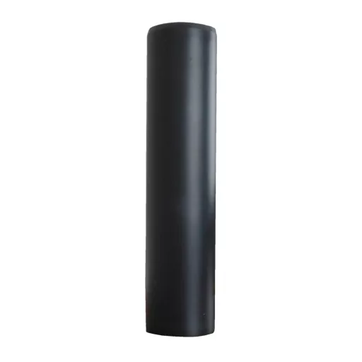 Tricox PCSUV20 fekete UV álló cső kürtő fedélhez, 80 mm, hengeres termékfotó