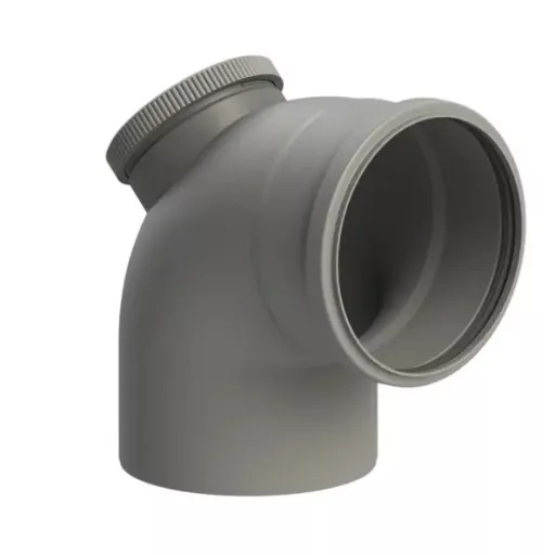 TRICOX PET90 egyfalú ellenőrző könyök idom PPs 160 mm