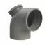 TRICOX PET90 egyfalú ellenőrző könyök idom PPs 160 mm