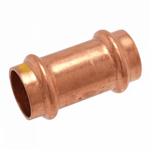IBP PG4275 réz press karmantyú gázra, hosszított kivitel, 22 mm, sárga jelöléssel
