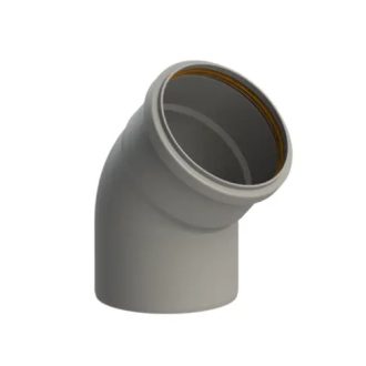 TRICOX PKÖ802 egyfalú könyök 45° PPs 110 mm