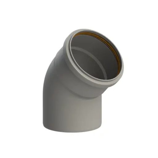 TRICOX PKÖ802 egyfalú könyök 45° PPs 110 mm