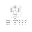 GIACOMINI R148HP fagyvédelmi szelep monoblokkos hőszivattyúhoz, 5/4" K