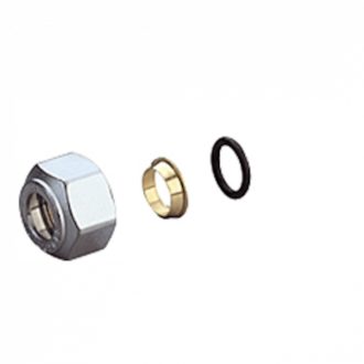   GIACOMINI R178 roppanógyűrűs csatlakozó fémcsőre, M18 x 18mm