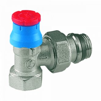   GIACOMINI R401TG termosztatikus radiátorszelep, sarok, 3/4"