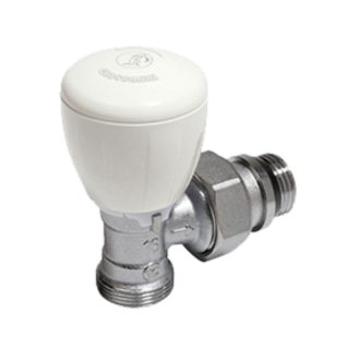   GIACOMINI R431TG sarok termosztatikus radiátorszelep kézikerékkel, 1/2" x 18mm