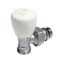 GIACOMINI R431TG sarok termosztatikus radiátorszelep kézikerékkel, 1/2" x 18mm