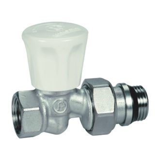   GIACOMINI R706A kézi radiátorszelep, egyenes, 1/2" NEW