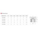 GIACOMINI R731 DADO golyóscsap gázra 3/4" BB