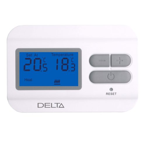 DELTA S2301 digitális szobatermosztát, fűtés/hűtés