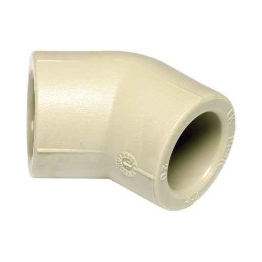 X EKOPLASTIK PP-R 45° süthető könyök idom, 25 mm, BB