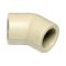 EKOPLASTIK PP-RCT 45° süthető könyök idom, 32 mm, BB

