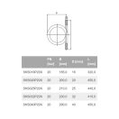 EKOPLASTIK PP-R süthető kompenzációs hurok, PN20, 40 mm
