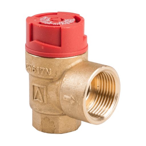 CONCEPT SM110 biztonsági szelep fűtésre, 1.5 bar, 1/2" x 3/4"