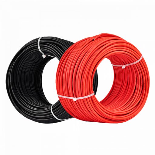 X Solar-Cable 600/1000V 6mm2 szolárkábel, piros ér és köpeny szigetelés NP