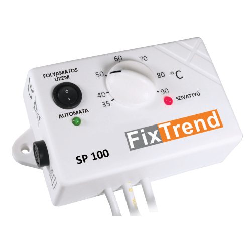 FixTrend SP100 termosztát, fűtési keringető szivattyúhoz