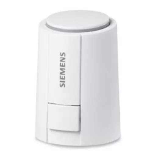 Siemens STA321-65L10 termoelektromos fej fehér henger formában, oldalán logóval