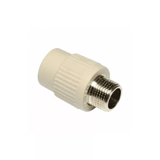 EKOPLASTIK PP-R süthető átmeneti idom külső fém menettel, 32 mm x 1" K 
