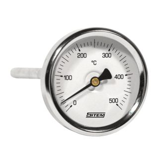   Precíziós hőmérő hátsó csatlakozással 63mm/300mm 500°C