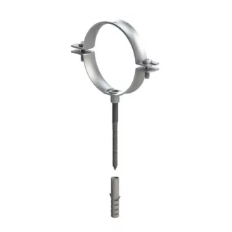TRICOX TB25 alu tartó bilincs 100 mm csavaros szárral és tiplivel