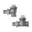 X HONEYWELL V2050H kis ellenállású termosztatikus egyenes radiátorszelep, kvs = 5.1, 1/2"