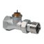 X SIEMENS VD125CLC termosztatikus radiátorszelep, egyenes, 1", kvs=0.25-2.6