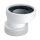 MCALPINE WC-CON4 WC bekötő excenter 2 cm elhúzással, DN100/110 x 130mm