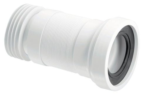 MCALPINE WC-F23R flexibilis WC-bekötőcső 100/110x440mm, lamellás