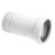 MCALPINE WC-F23R flexibilis WC-bekötőcső 100/110x440mm, lamellás