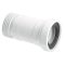 MCALPINE WC-F23R flexibilis WC-bekötőcső 100/110x440mm, lamellás