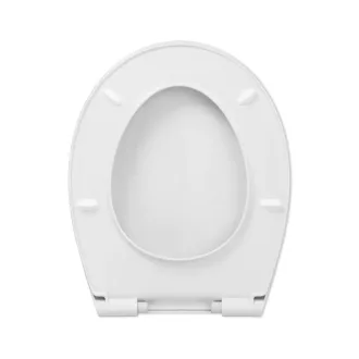   CONCEPT lecsapódásgátló WC ülőke fém zsanérral fehér színben 