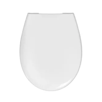   CONCEPT lecsapódásgátló WC ülőke fém zsanérral fehér színben 
