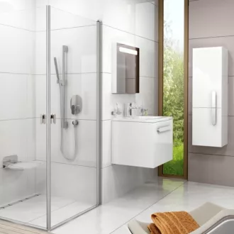   RAVAK Chrome CR 974.00 zuhanytartó rúd, állítható, 700mm