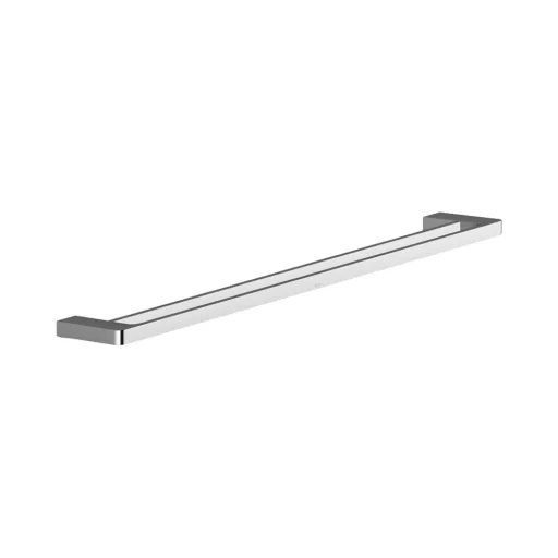 RAVAK 10° TD 320.00 dupla törölközőtartó króm szögletes fali 63 cm