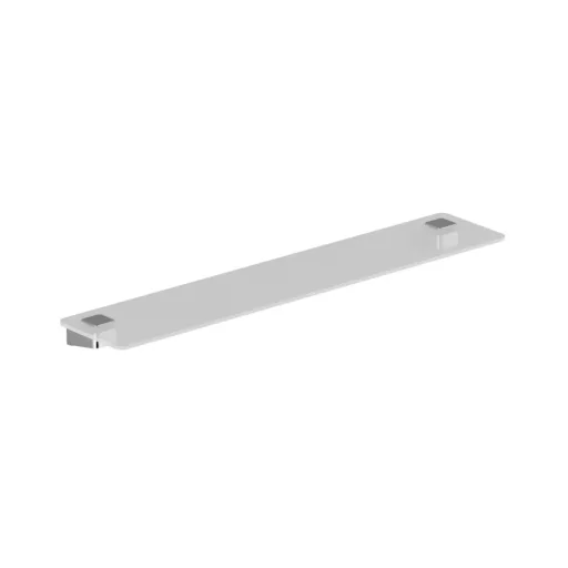 RAVAK 10° TD 500.00 tejüveg polc krómozott fali tartókkal, 60 cm