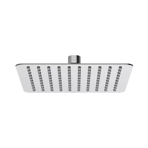 RAVAK Chrome Slim négyzet alakú esőztető zuhanyfej krómozott, 200x200 mm, alulnézetből
