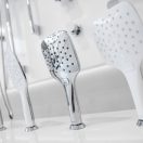 RAVAK 921.00 R3 fehér állítható zuhanyszett, 70 cm-es zuhanyrúddal