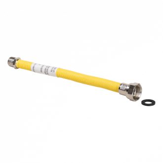   FixTrend bordázott nyújtható gáz flexibilis cső  30 - 60 cm, 1/2" - 3/4" KB