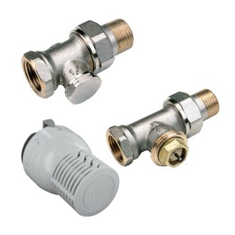   COMAP Sensity termosztatikus szelep szett, egyenes, 1/2"B